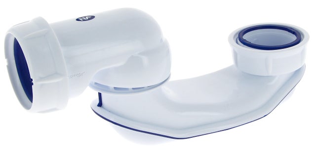 Siphon pour baignoire Diam.40 mm gain de place NICOLL Easybain