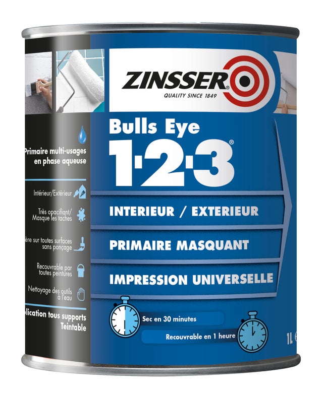 Zinsser bulls eye prim masquant univ 1l