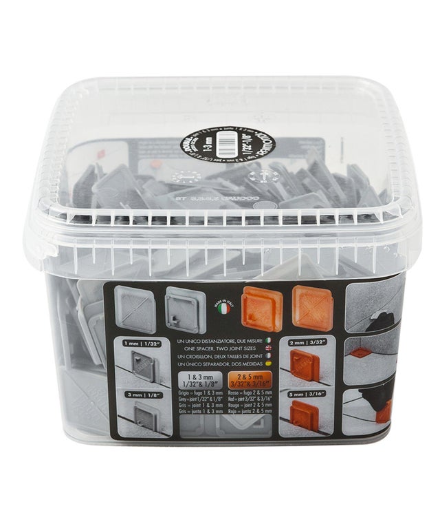 CROISILLONS DOUBLES RECUPERABLES 1-3 MM (seau de 300 pièces)