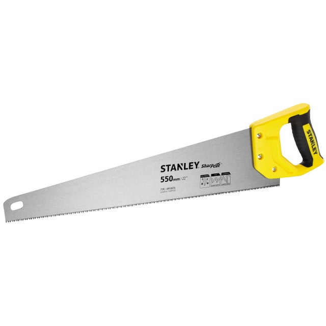 Scie égoïne 550 mm Sharpcut - STANLEY