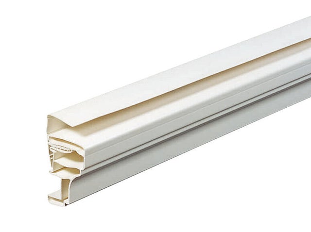 Corniche PVC blanc clipsable Long.2,6 m - GROSFILLEX