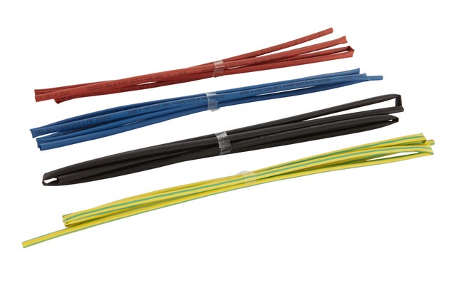Lot de 8 manchons thermorétracables Long.1,2 m