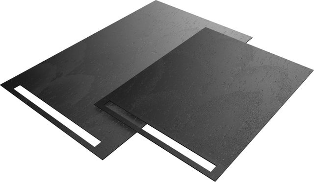 Revêtement pour Receveur carbon noir l.180 x L.90 x Ep.0,06 cm Fundo top riolito - WEDI
