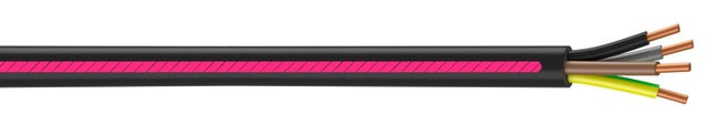 Câble électrique R2V 4G 1,5 mm²  50 m - NEXANS