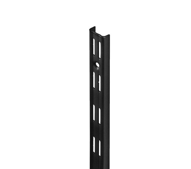 CREMAILLERE DOUBLE 2000 MM NOIR MAT