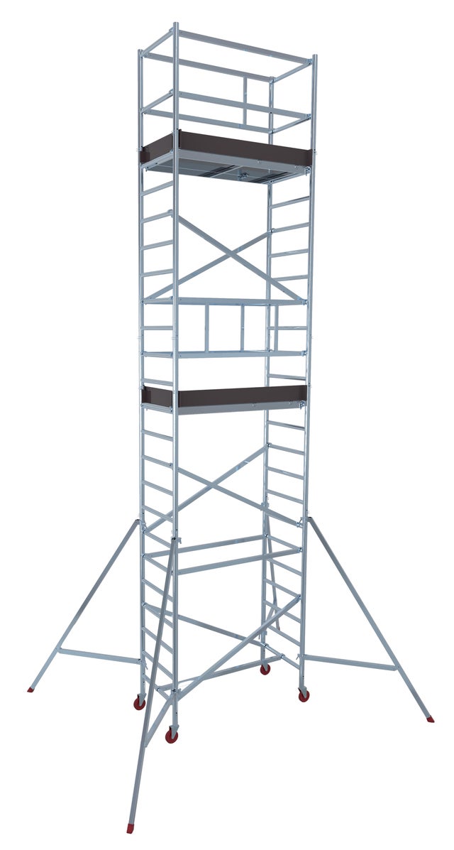 Réhausse échafaudage professionnel en aluminium, module 4 - HAILO