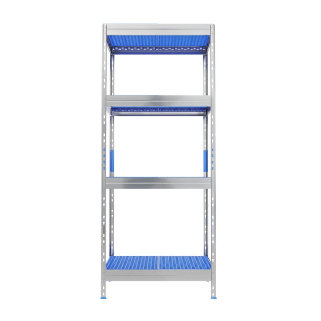 Estantería aluminio para alimentación AR SHELVING de 180x75x50cm 175 Kgs/nivel