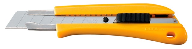 Cutter à bouton poussoir Long.18 mm - OLFA