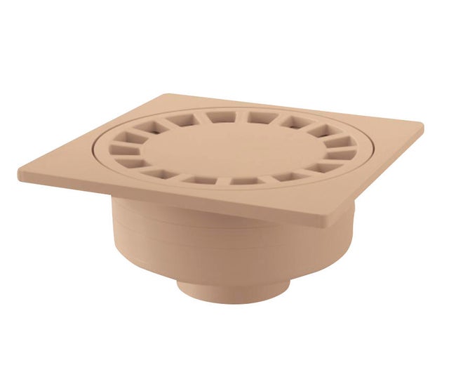 Siphon de cour sable 150 x 150 mm sortie Diam.50 mm PP