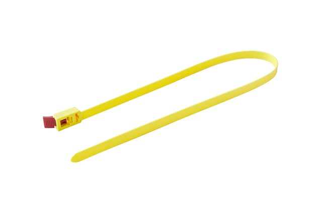 Lot de 2 colliers jaune 752 x 13 mm Speedytie - HELLERMANN