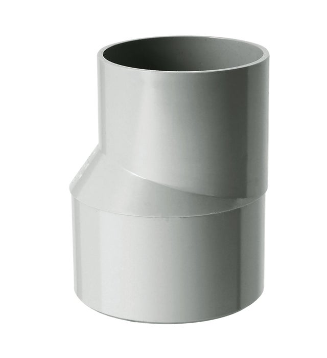 Réduction excentrée évacuation PVC Diam.40-32 mm