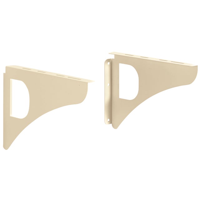 Equerres pour fixation de boîte aux lettres vert - DECAYEUX (Lot de 2)