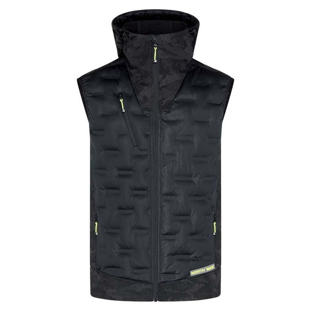 Gilet de travail sans manches noir T.4XL - NORTH WAYS