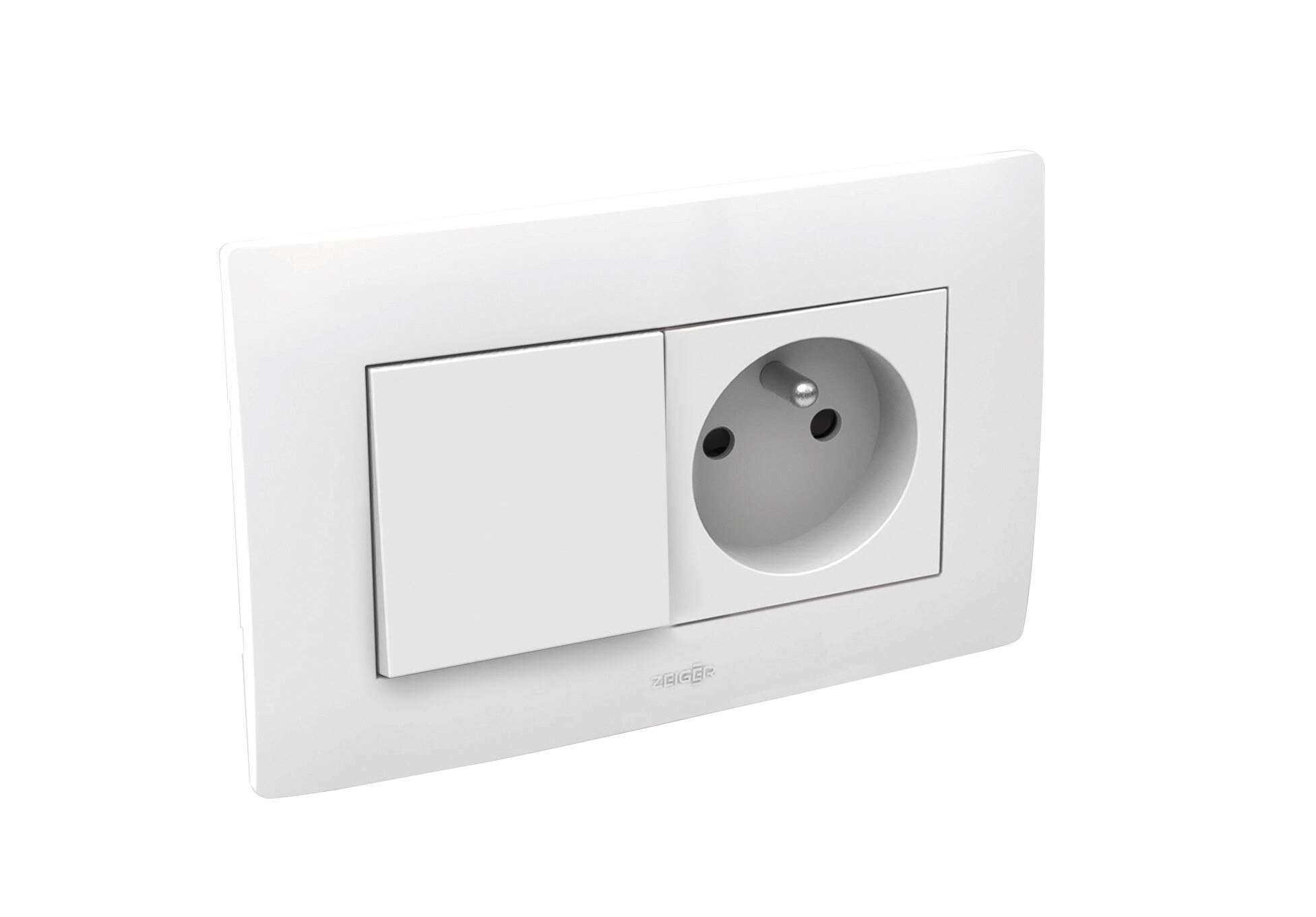 5 Prises De Courant 2P+T Schneider Asfora - Blanc