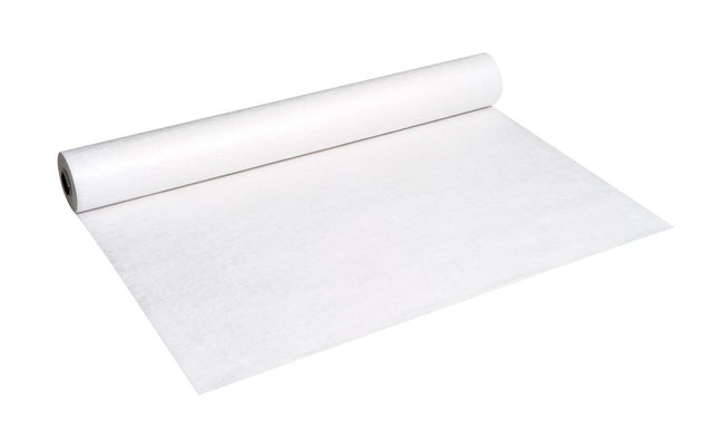 Géotextile en polyester 300g/m² blanc 1x20m - SOPREMA