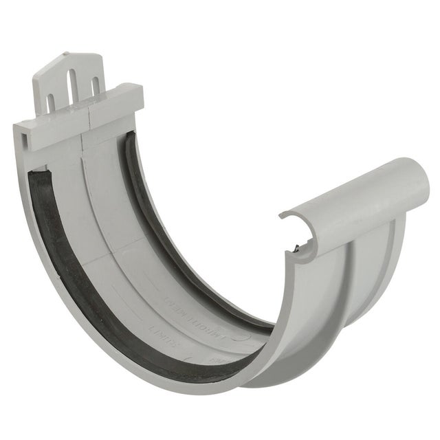 Jonction à joint développé 33 PVC gris - GIRPI