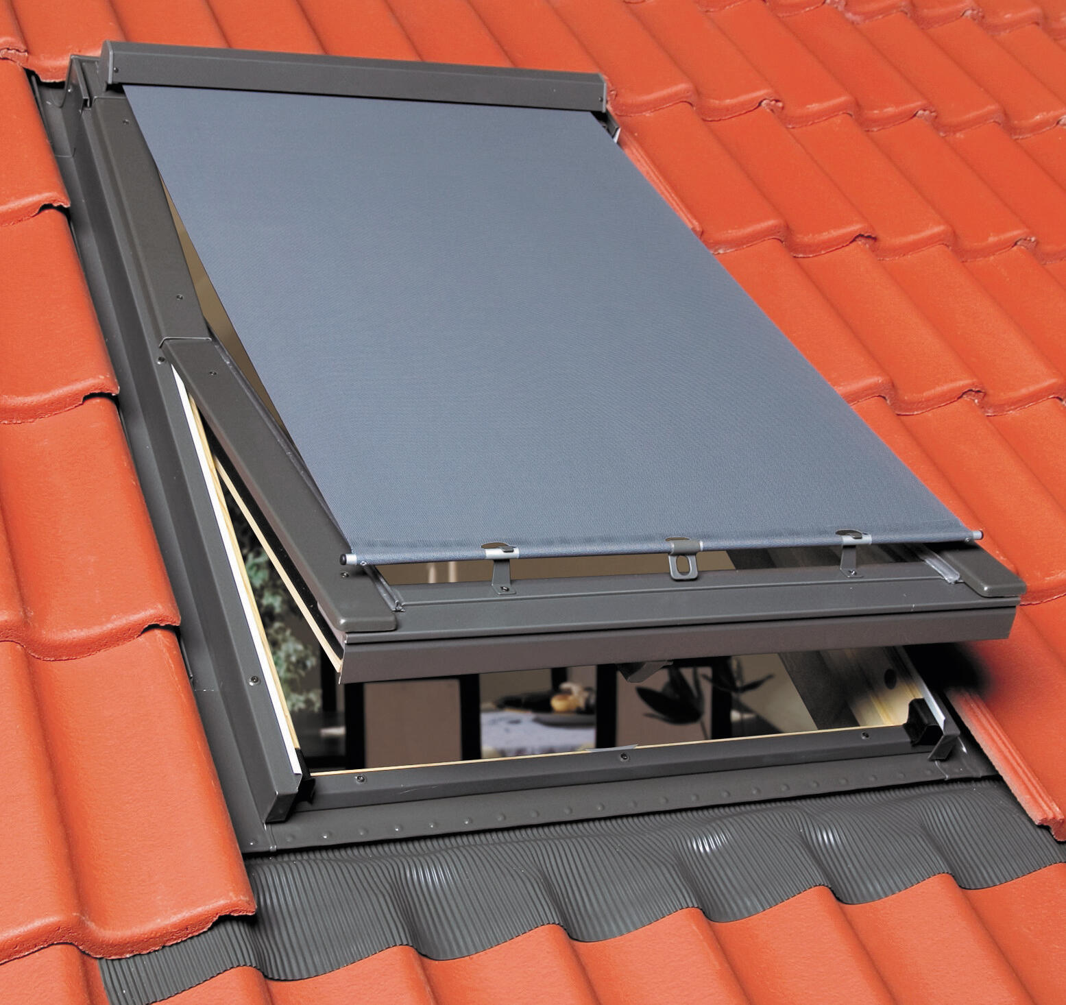 WOLTU Store Pour Fenêtre De Toit, Rideau Occultant Avec Ventouses, Sans