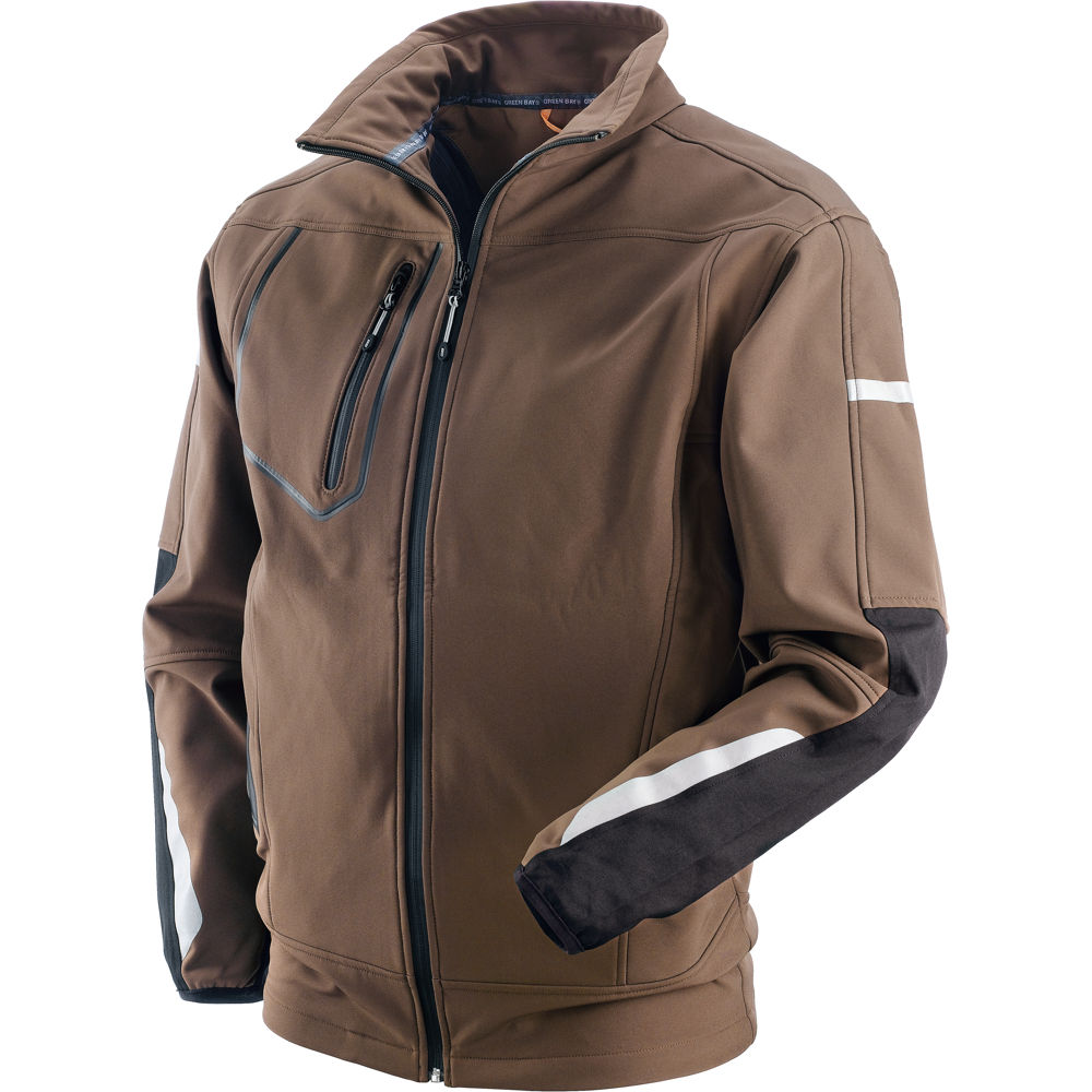 Chaqueta softshell lucerna negro t xl