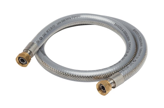 Tuyau flexible inox annelé 2 mètres gaz naturel durée de vie illimitée BANIDES