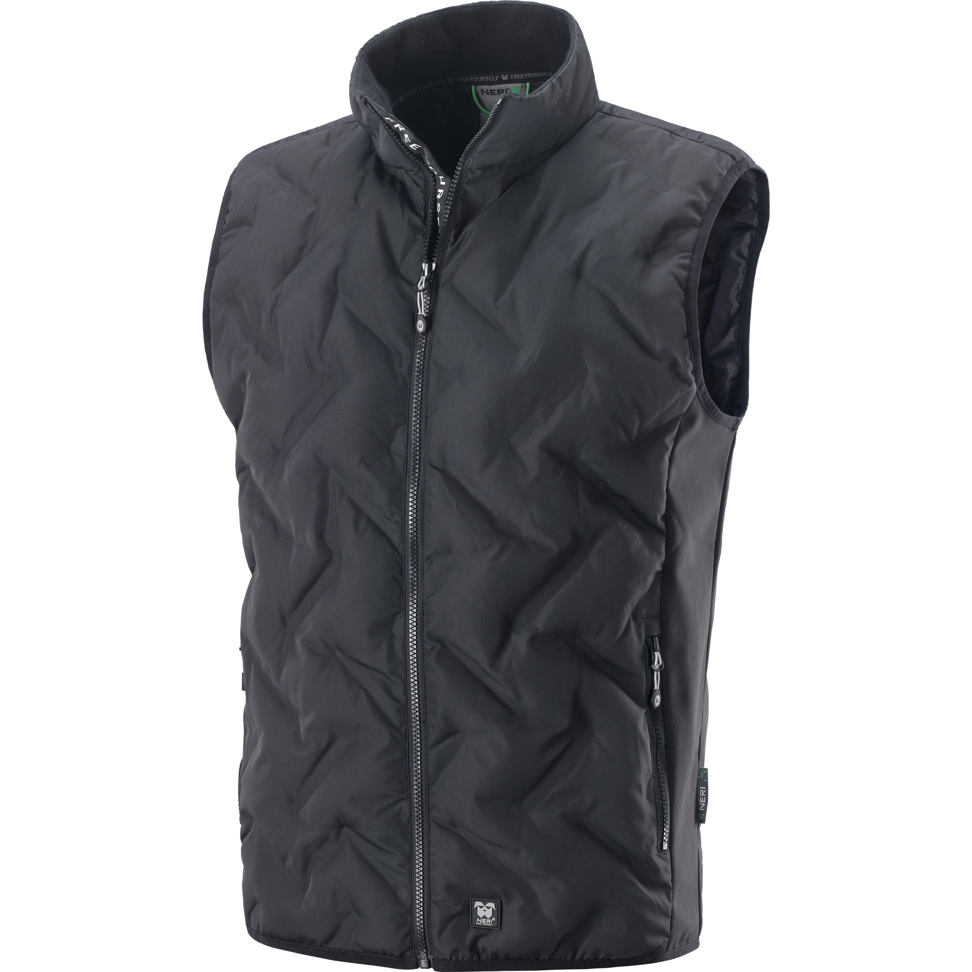 Chaleco acolchado nebraska negro t xxl