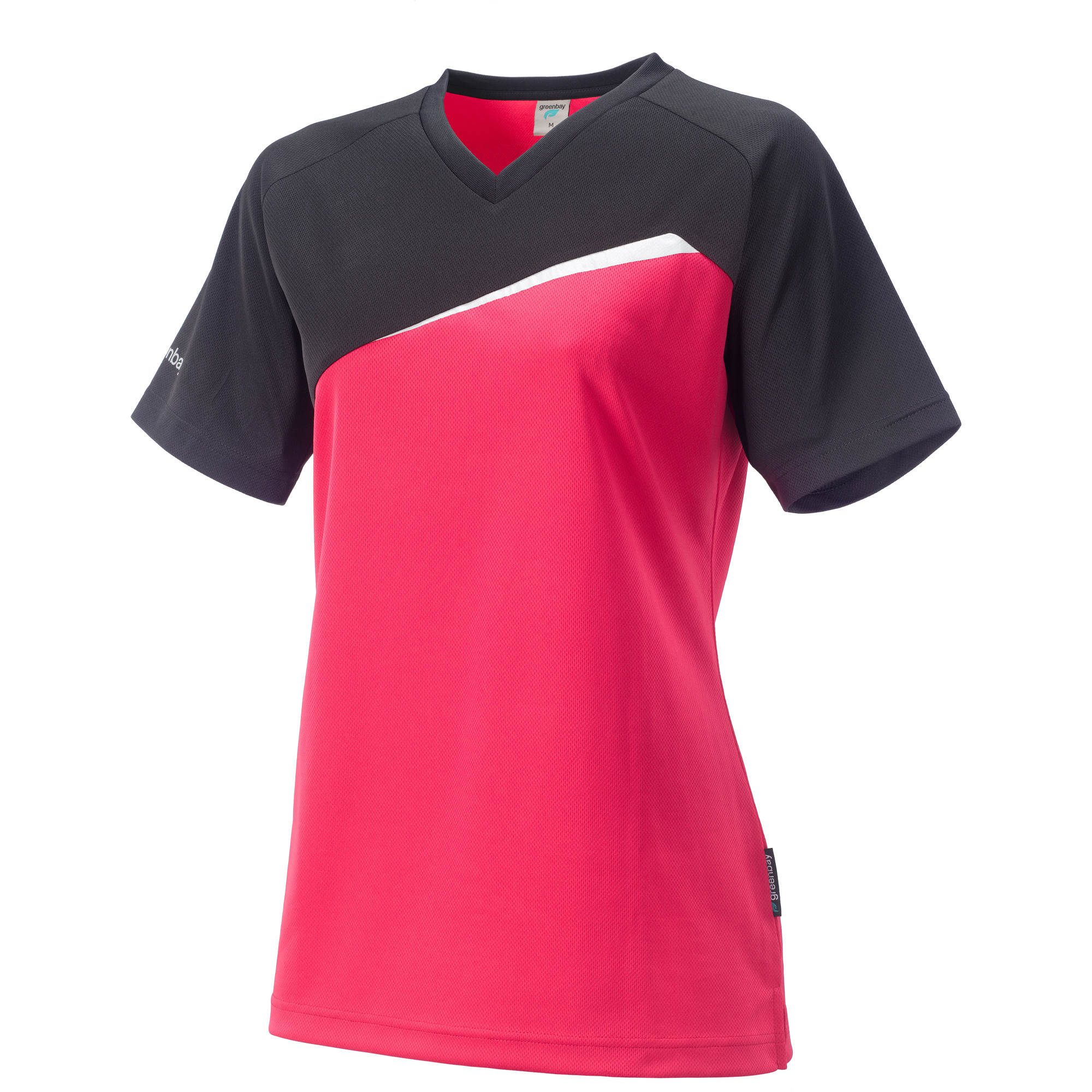 Camiseta tecnica recy identity rosa negro ts