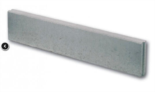 Bordure grise Ep.5 x H.20 x L.100 cm