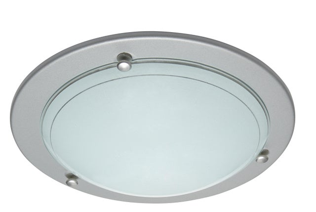 Plafonnier en métal gris E27 - SLID CONCEPT