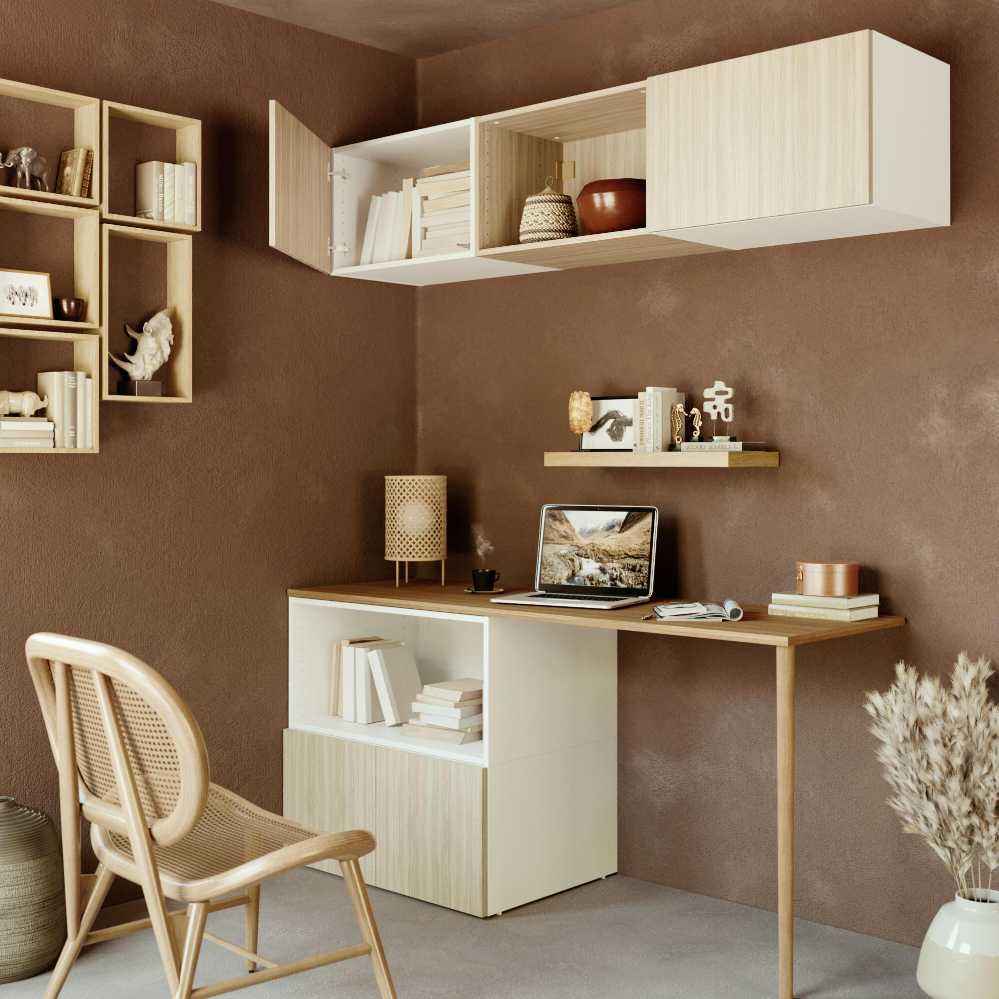 Porta de bater 38,4x60 cm carvalho Spaceo Evo'M Riga - 9