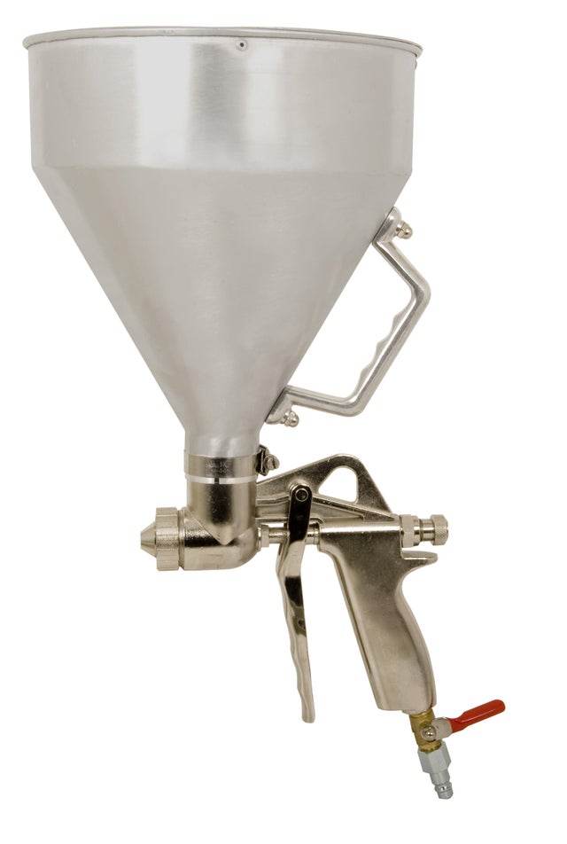 Pistolet à graviter projection enduit mortier MECAFER