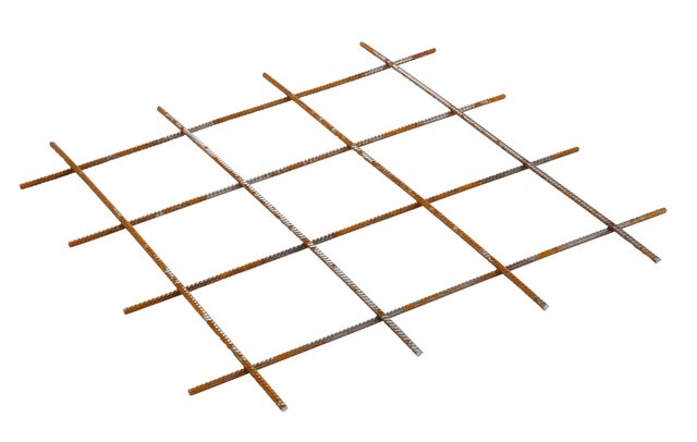 Treillis soudés, maille 15 x 15 cm Diam.7 mm L.2,4 x l.1,2 m 