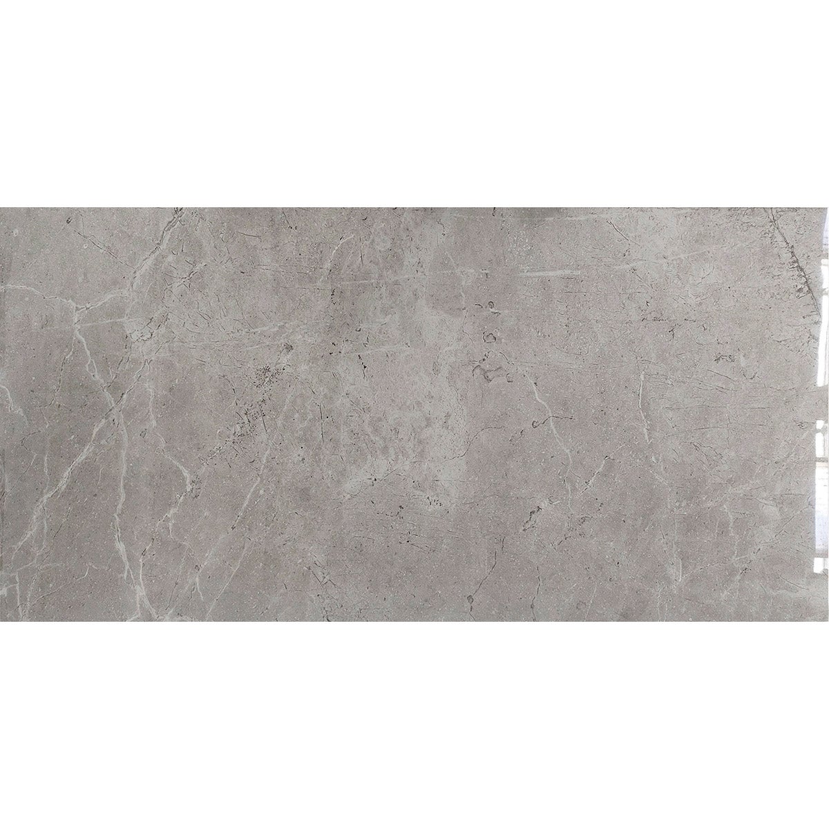 Piastrella da rivestimento interno 60 x 120 cm Sp. 7 mm rettificato Burlington in gres porcellanato smaltato grigio lappato traffico intenso (pei 4/5) 1.44 mq - 4