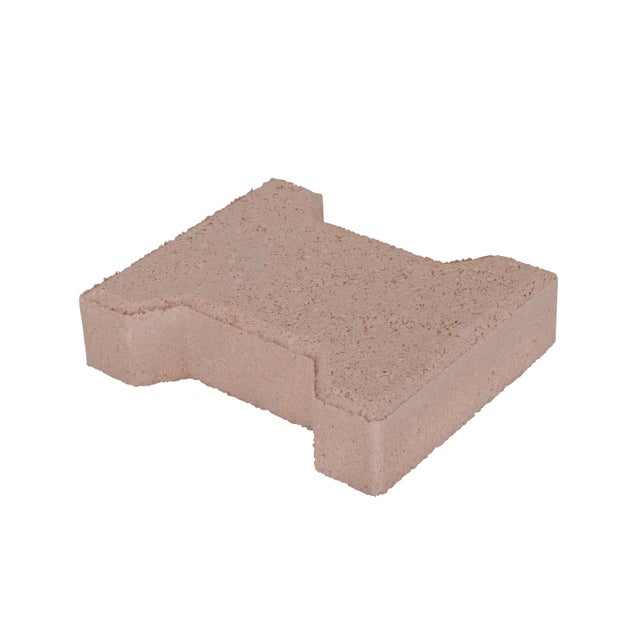 PAVE I 16,5X19,8 CM, EP.4,5 CM SAUMON, LE M2