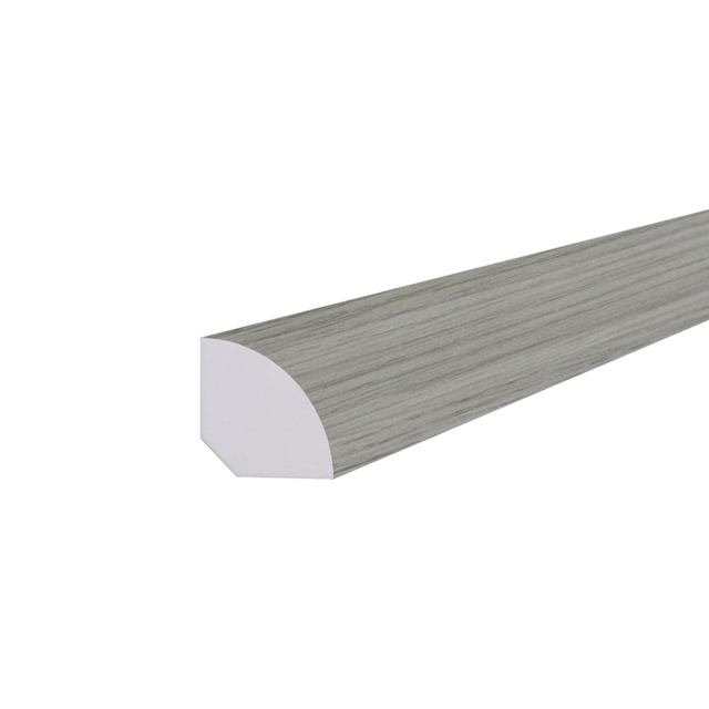 Moldura de PVC 1/4 CANA ARTENS 12X12X240 cm GR130