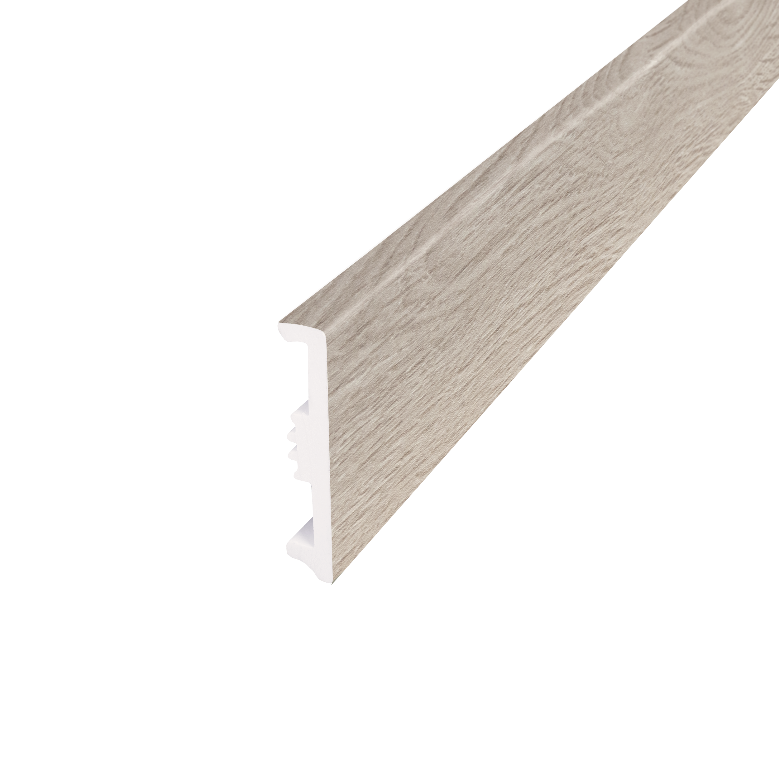 Rodapié de poliestireno artens h2o color beige bg210 de 80x15x2400mm