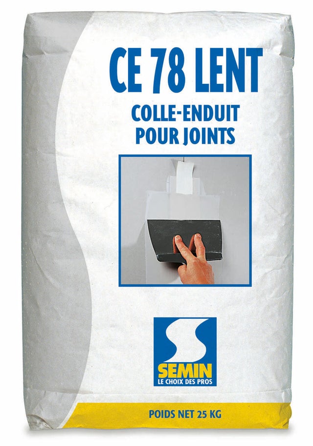 Colle-enduit 78 lent 25 kg - SEMIN