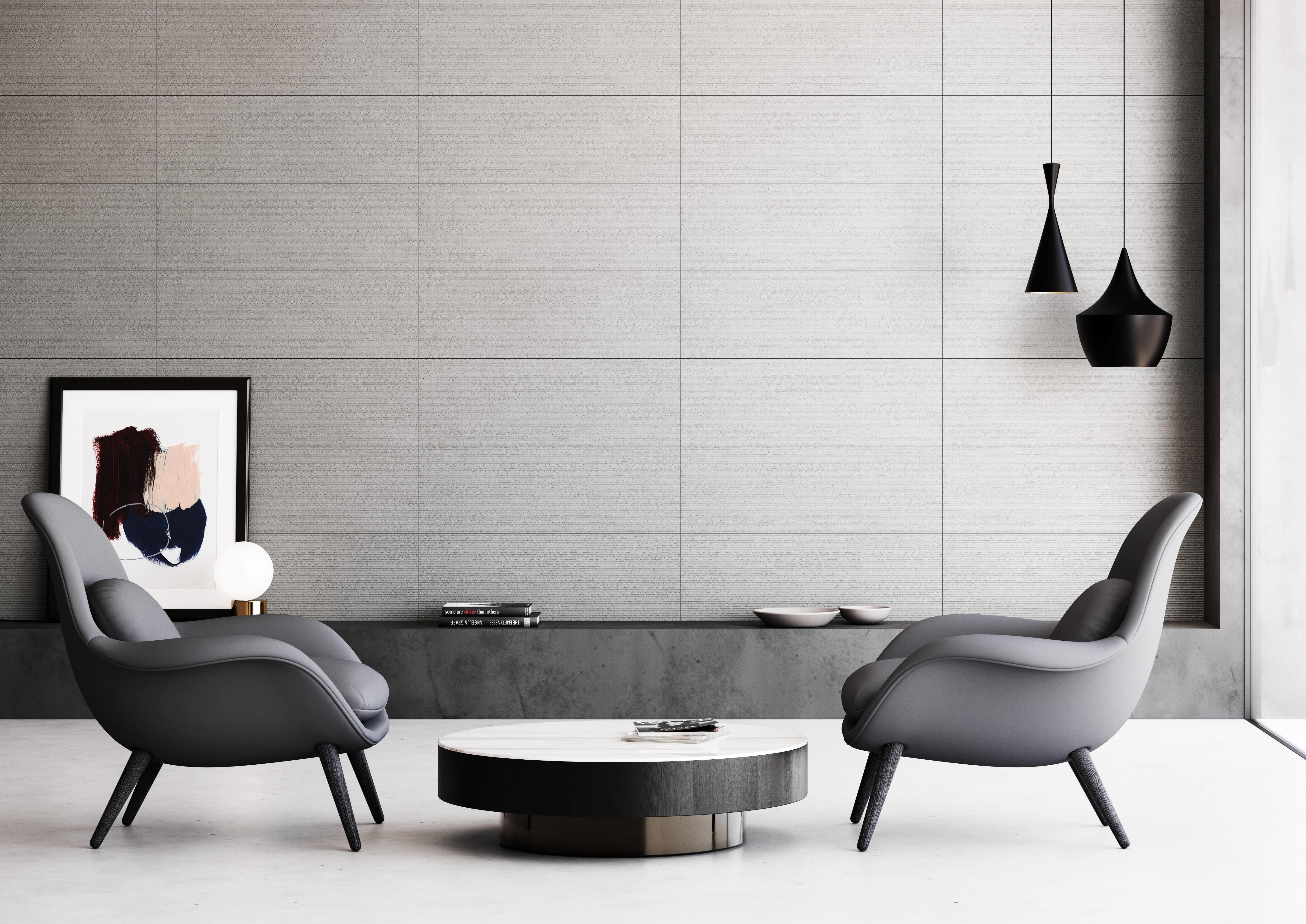 Revestimento cerâmico Norton Wall cinza 30x90 cm - 9