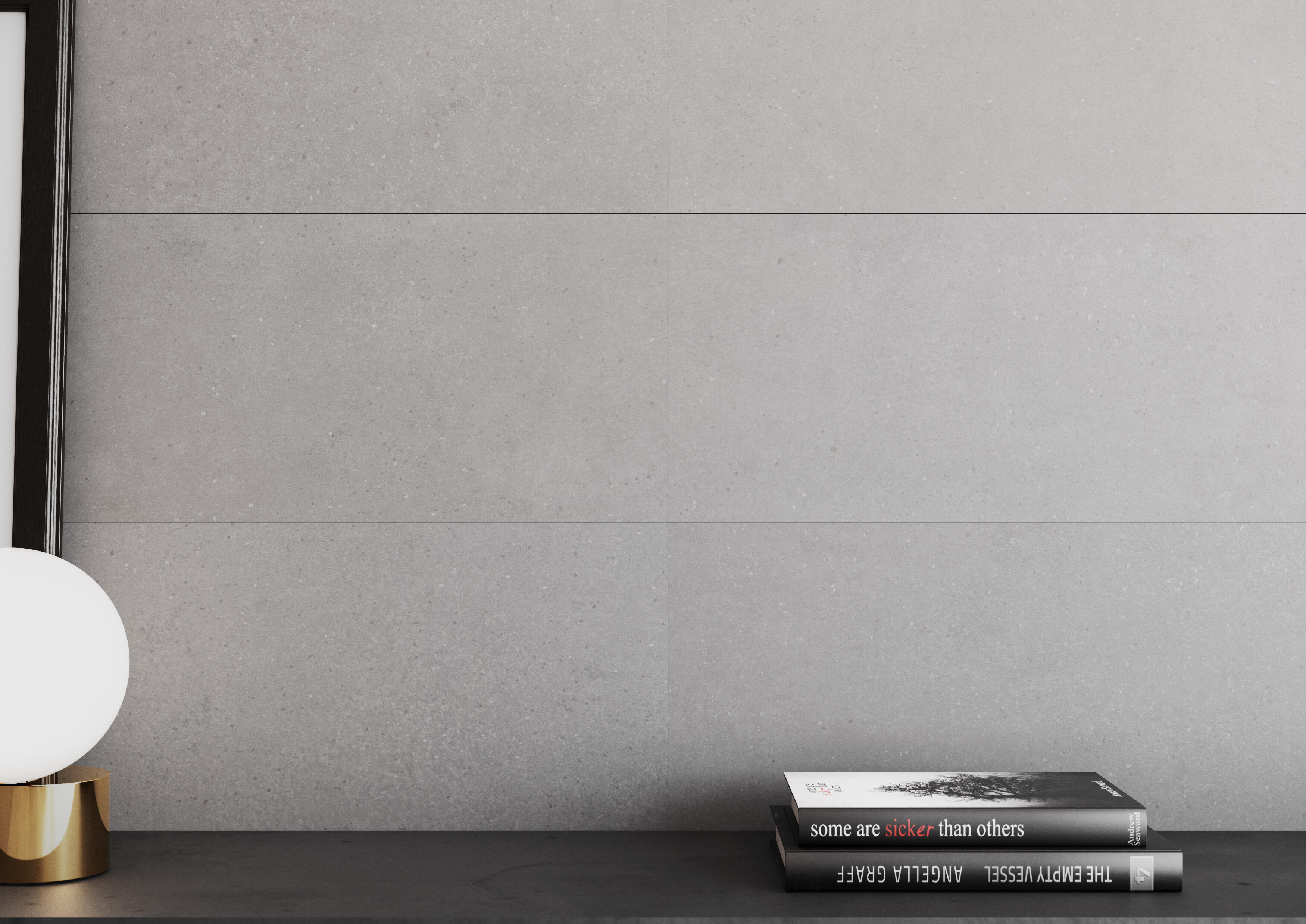 Azulejo cerámico Norton efecto piedra gris 30x90 cm - 7