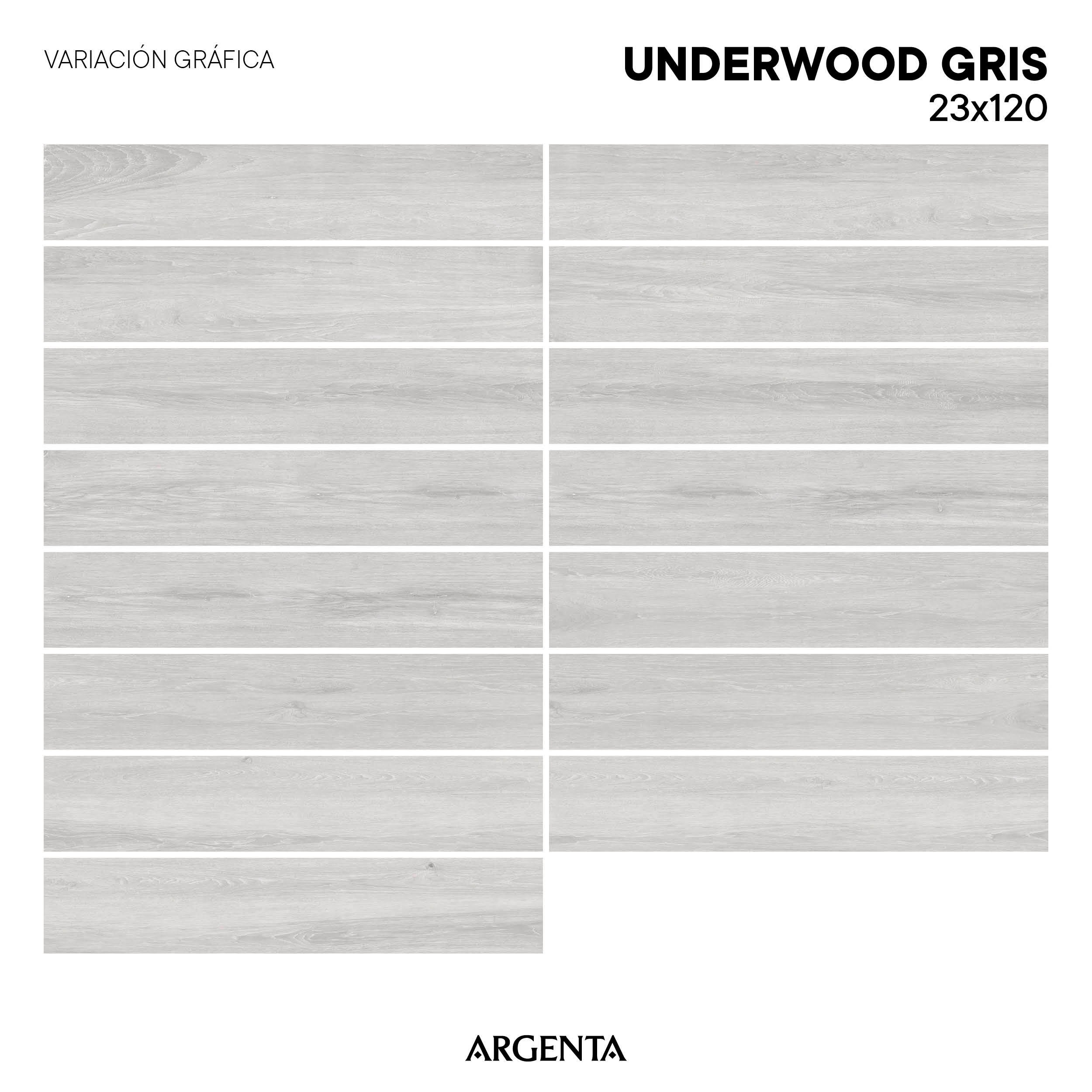 Pavimento cerâmico Artens Underwood 23x120 cm - 6