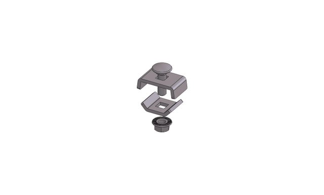 Kit clame EZ Lot de 50 pièces - OB PROFIL 