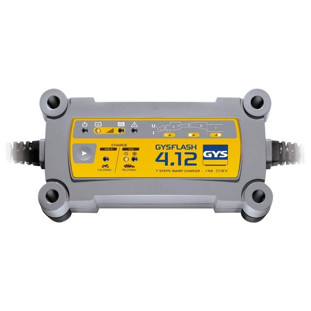 Chargeur de batterie 12V Gysflash 4.12 - GYS