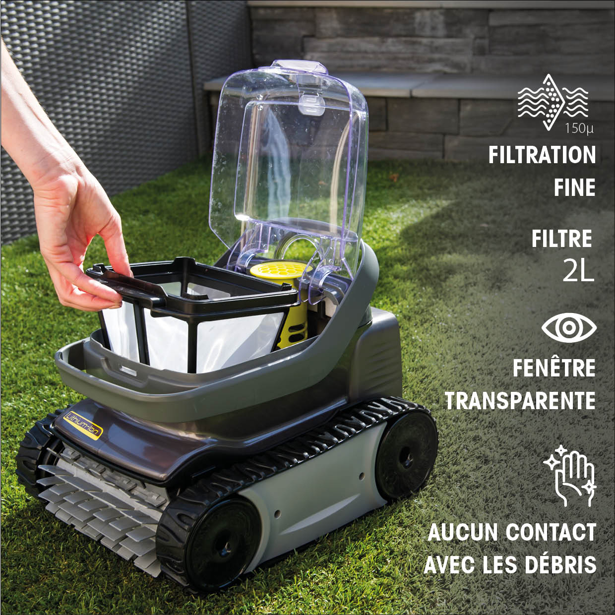 Robot de piscine batterie PIXEL ZODIAC - 6