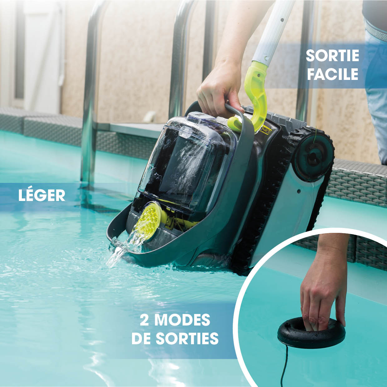 Robot de piscine batterie PIXEL ZODIAC - 4
