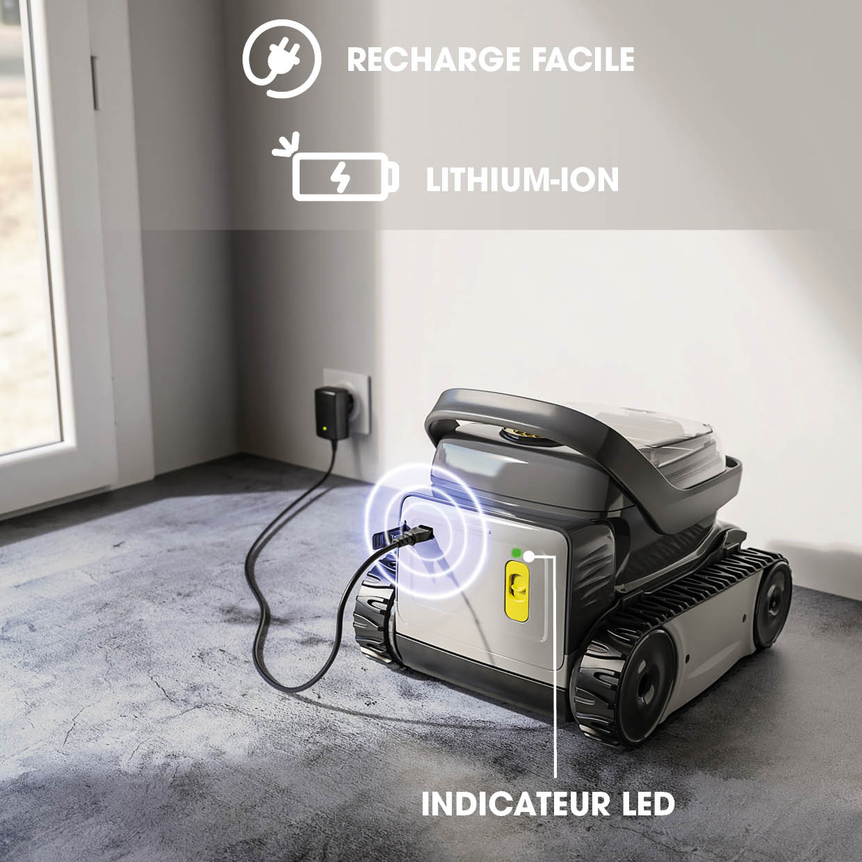 Robot de piscine batterie PIXEL ZODIAC - 3