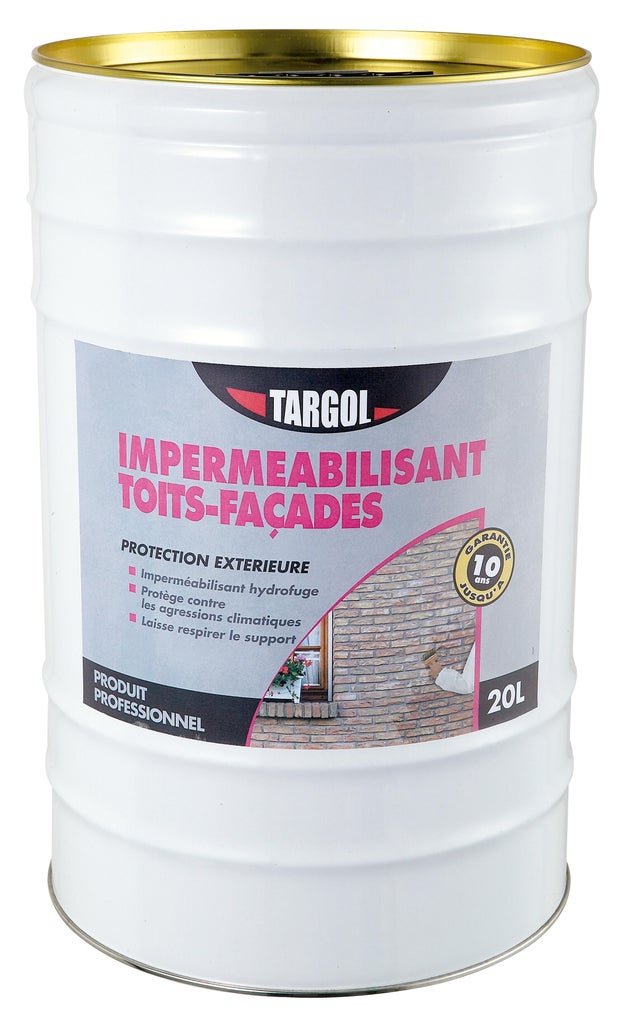 Imperméabilisant toiture et façade 20 L - TARGOL 