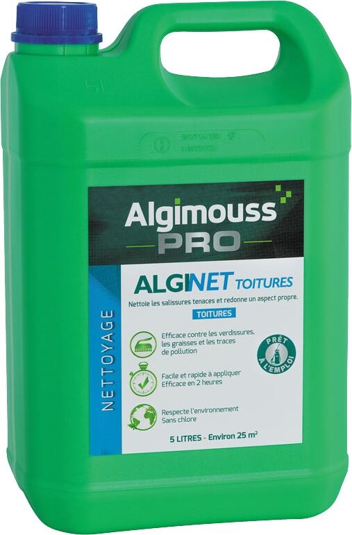 Nettoyant toitures ALGINET TOITURES 5L