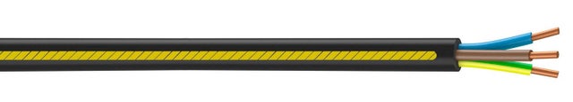 Cable électrique U-1000 R2V 3G 2,5 mm² 25 m - NEXANS 