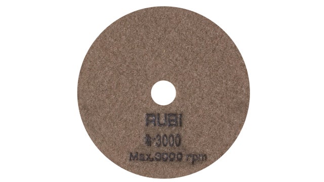 Disque polissage poncage sec Diam.100 mm Gr3000 - 62976 RUBI