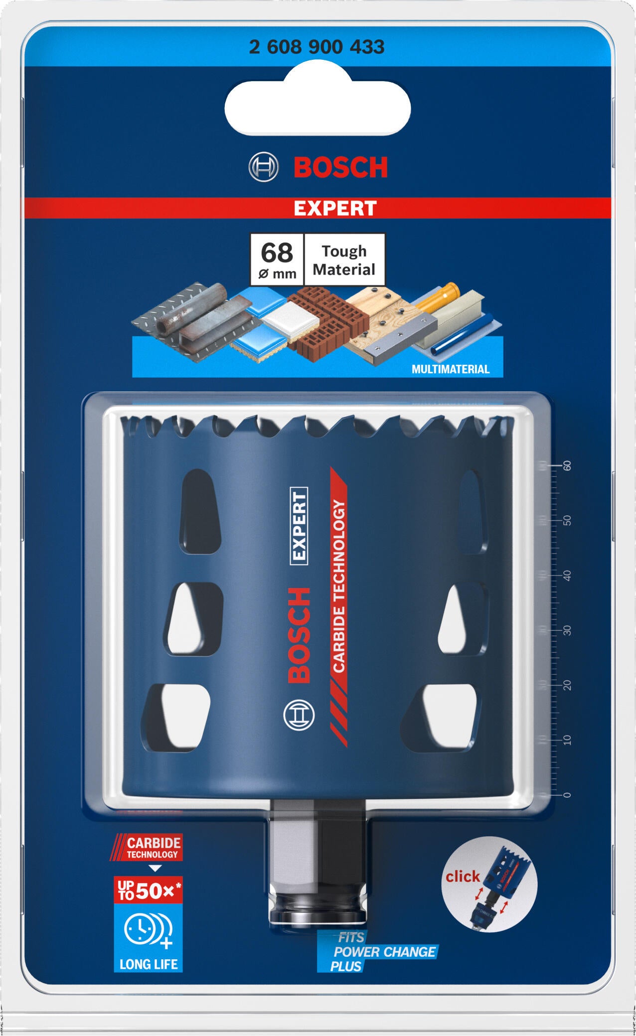 Bosch Pro Power Change Plus – Coffret 14 Scies Cloches Multi-matériaux – Neuf