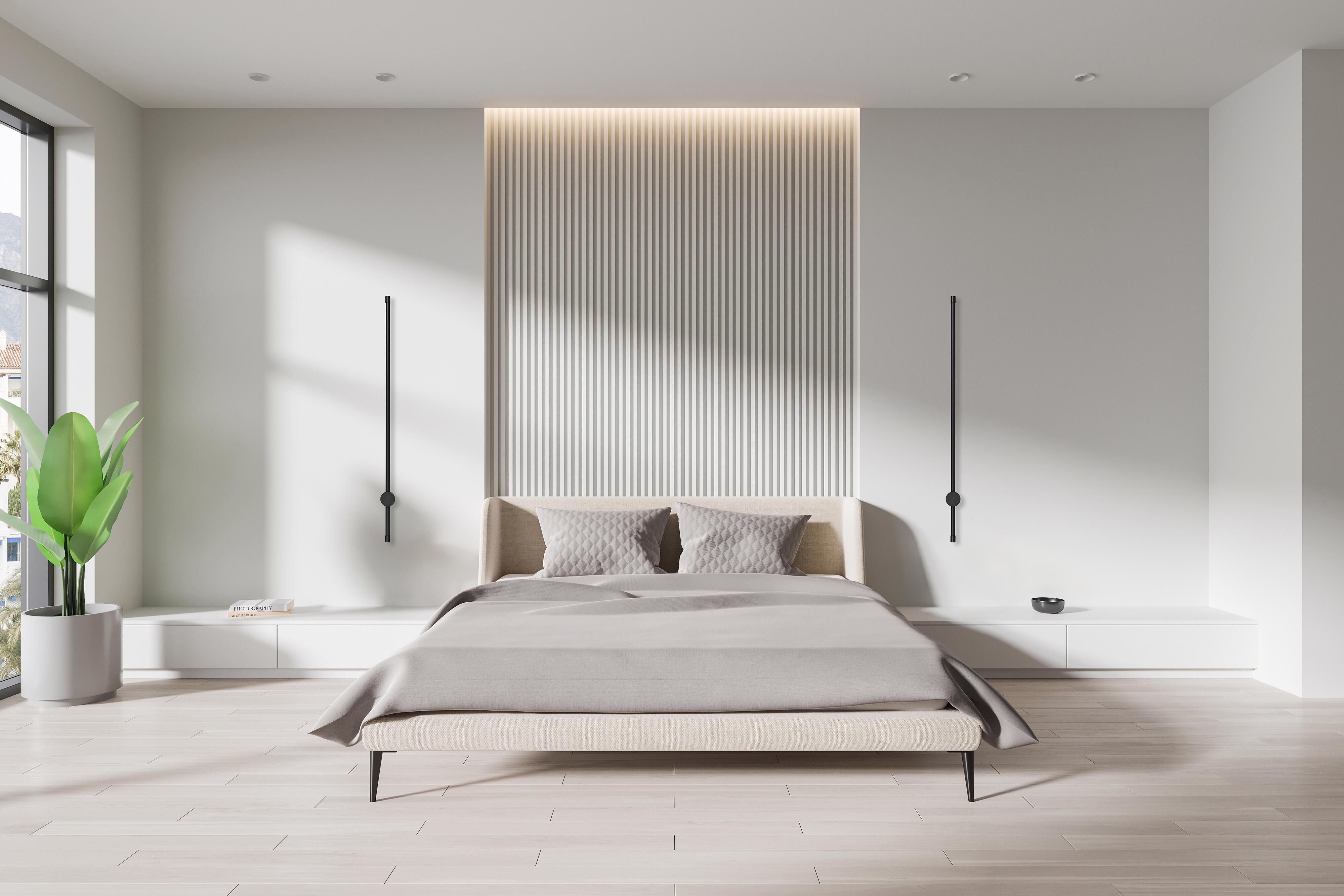Kinkiet Hilton czarny LED Activejet - 5