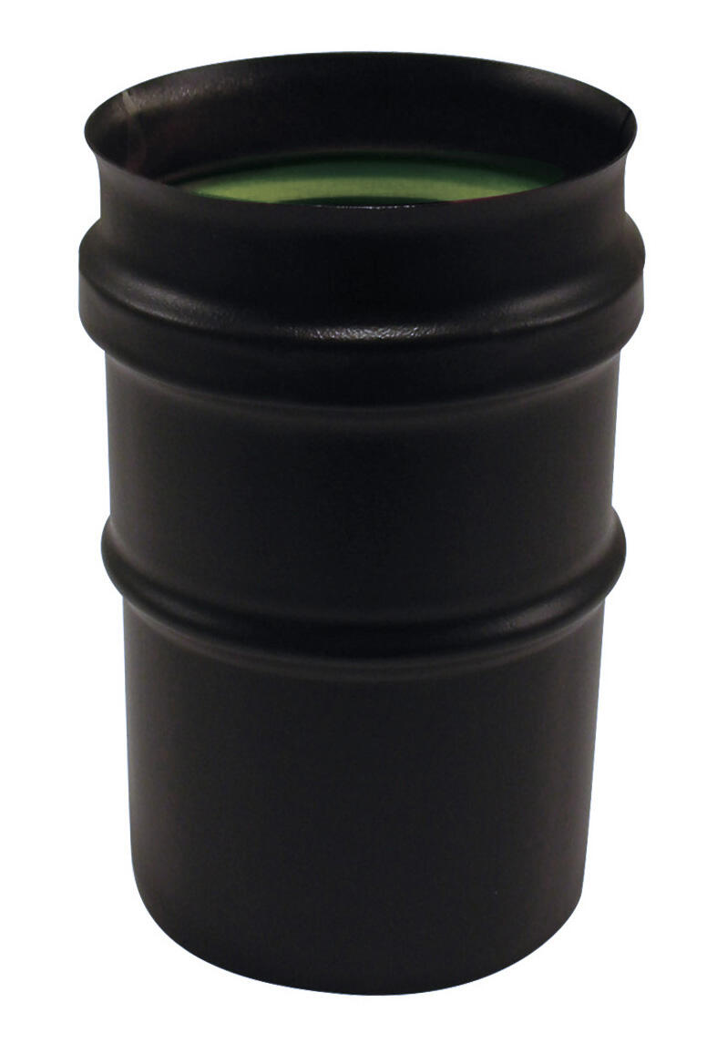 Adaptateur noir pour poêle à pellets Diam.Mâle80 / Femelle 81 — free download